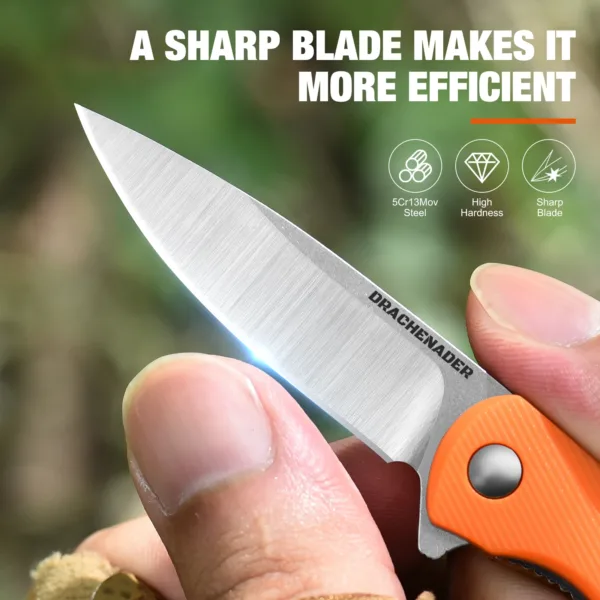 Compact Folding Pocket Knife for Everyday Use - Image 2