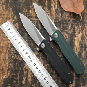 D2 Steel Folding Knife with G10 Handle