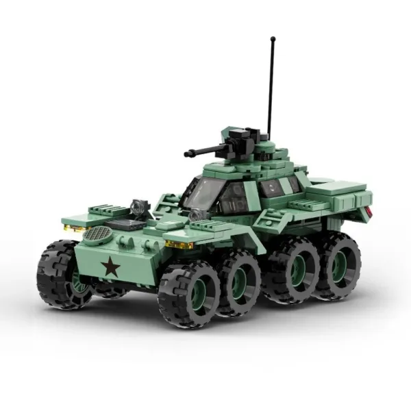 Military Boxer XM808 Building Block Set - Image 3