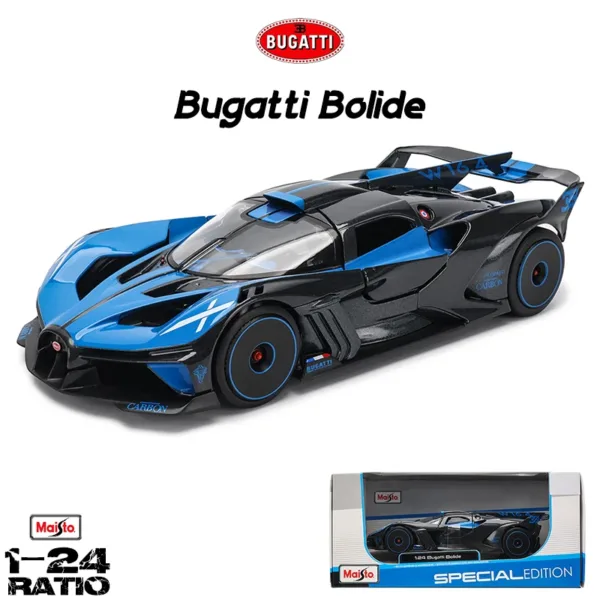 Maisto 1:24 Bugatti Bolide Alloy Model Car