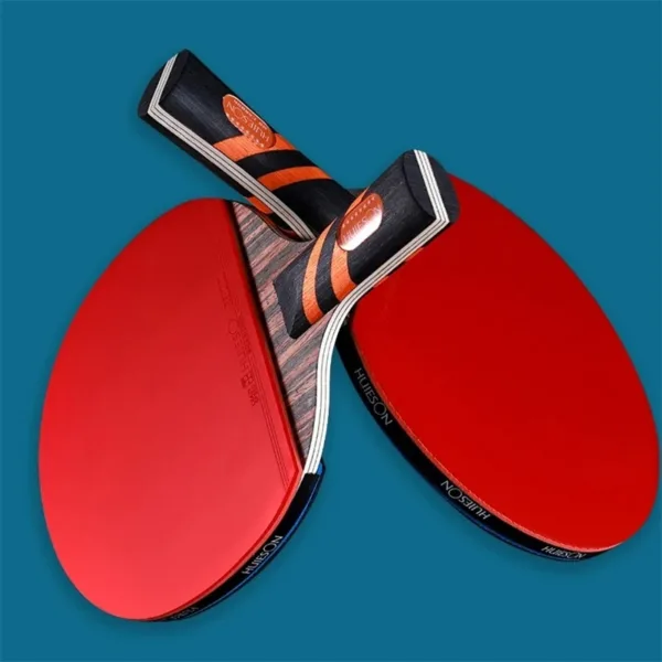 Walnut Surface 5-Ply Carbon Table Tennis Rackets - Image 5