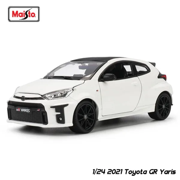 Maisto 1:24 Toyota GR Yaris Diecast Model - Image 7