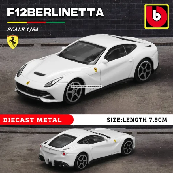 Bburago 1:64 Scale Ferrari Diecast Model Car - Image 21