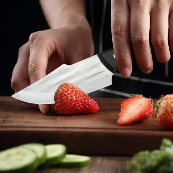 Stainless Steel Boning Knife with Ergonomic Handle - Image 3
