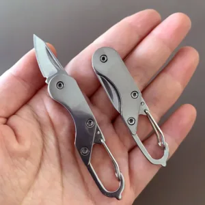 Stainless Steel Mini Folding Knives Set