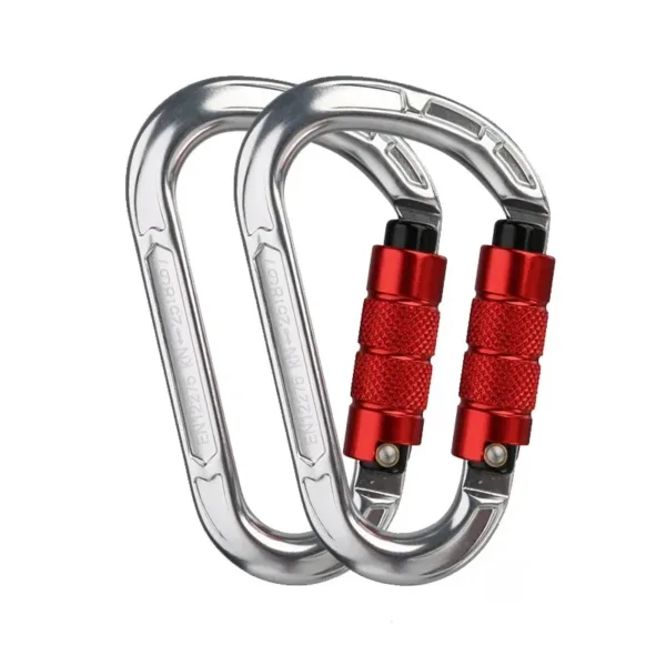 25kN Automatic Locking Carabiner for Climbing - Image 16