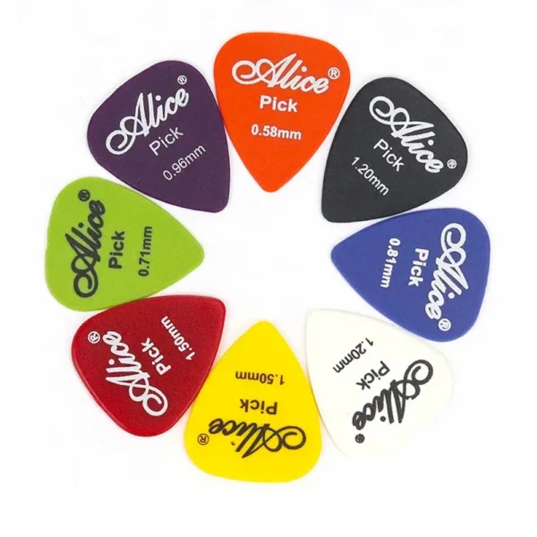 Multicolor Guitar Picks - 50 or 100 Pack - Image 4