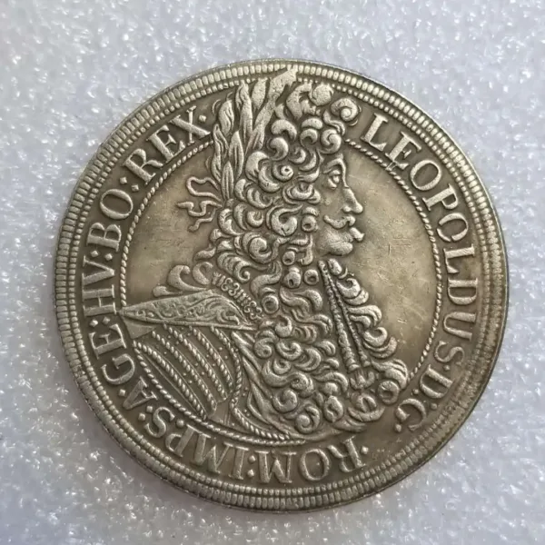 1698 Austria Commemorative Silver Coin Replica