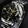 Men's Luxury Quartz Stainless Steel Watch JS-FMSSWCQWMB