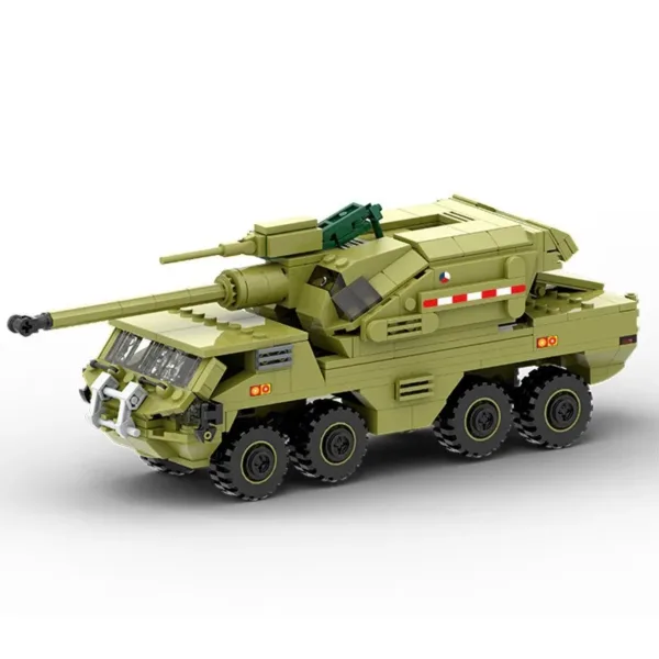 Military Boxer XM808 Building Block Set - Image 2