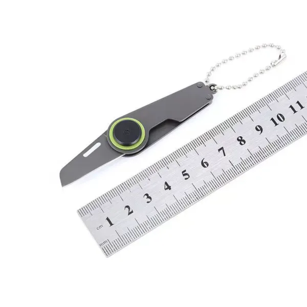 Vintage Mini Stainless Steel Folding Knife - Image 6