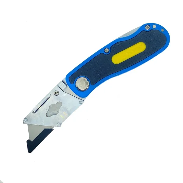 Folding Utility Knife with Grip Handle - Image 2