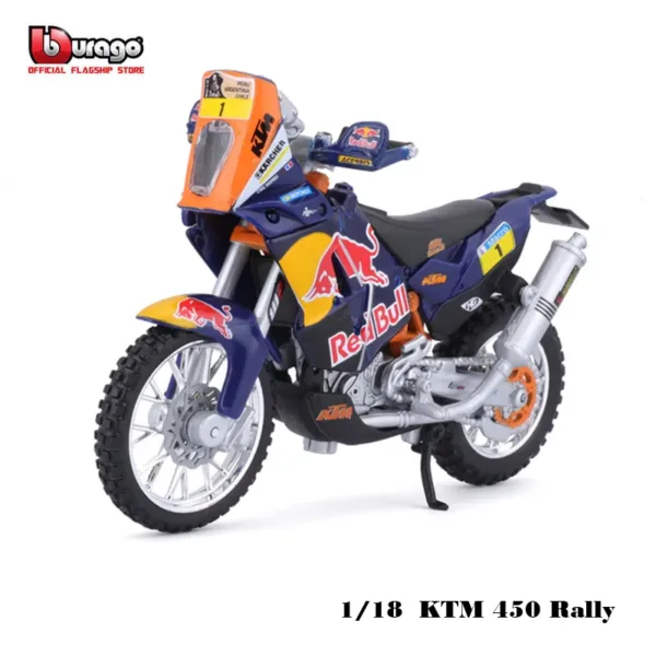 Bburago 1:18 KTM 250 Duke Diecast Motorcycle - Image 26