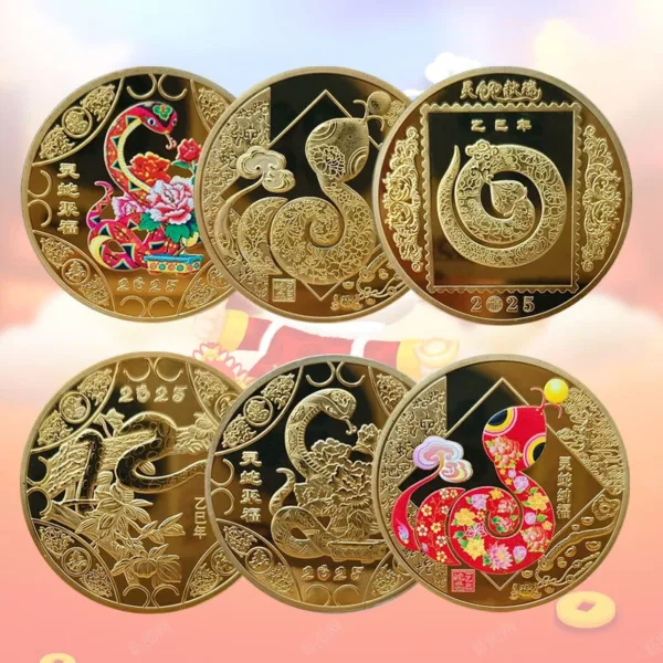 Year of the Snake Replica Coin 2025 - Image 3