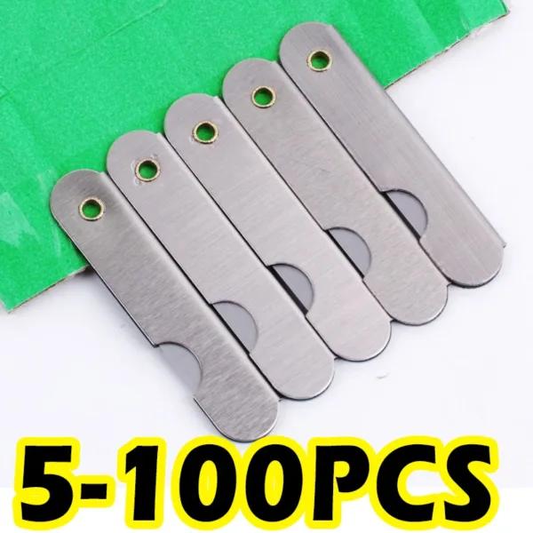 Metal Folding Utility Knife Set 5-100 Pieces - Image 2