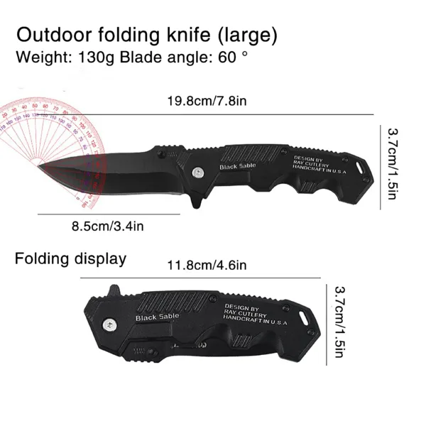 Multi-Functional Outdoor Folding Knife - Image 6