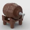 Medieval Beer Barrel Building Block Set