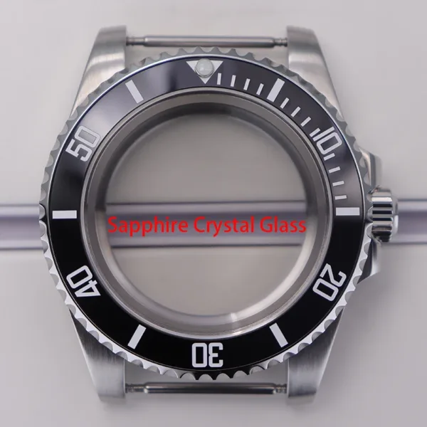 40mm Luxury Watch Case with Sapphire Glass - Image 8