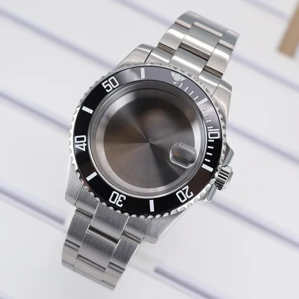 20mm Stainless Steel Watch Case for Seiko - Image 3