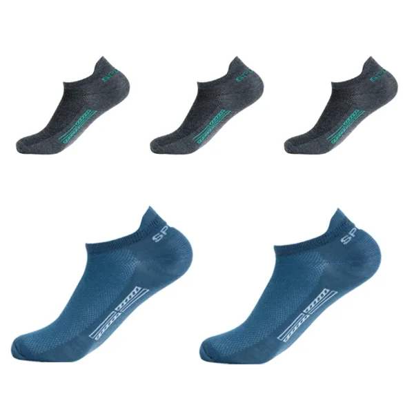 5 Pairs Men’s Ankle Socks for All Seasons - Image 23