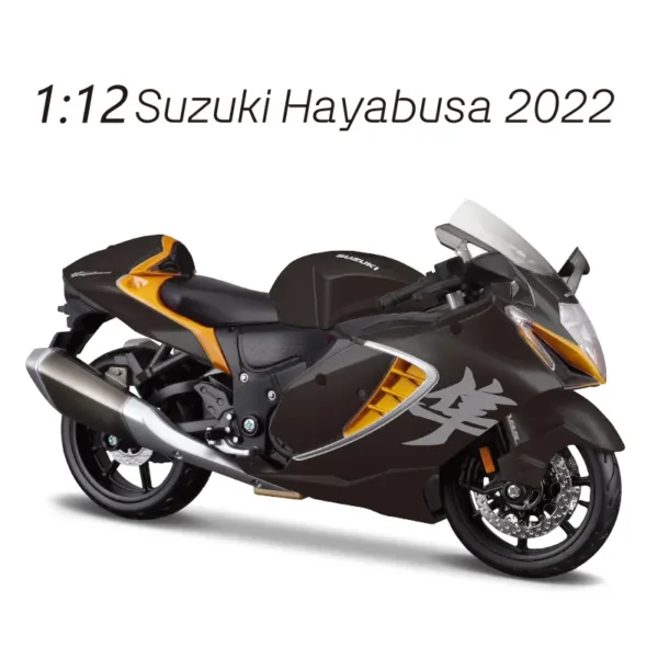 2022 Suzuki Hayabusa 1:12 Diecast Model Toy - Image 2