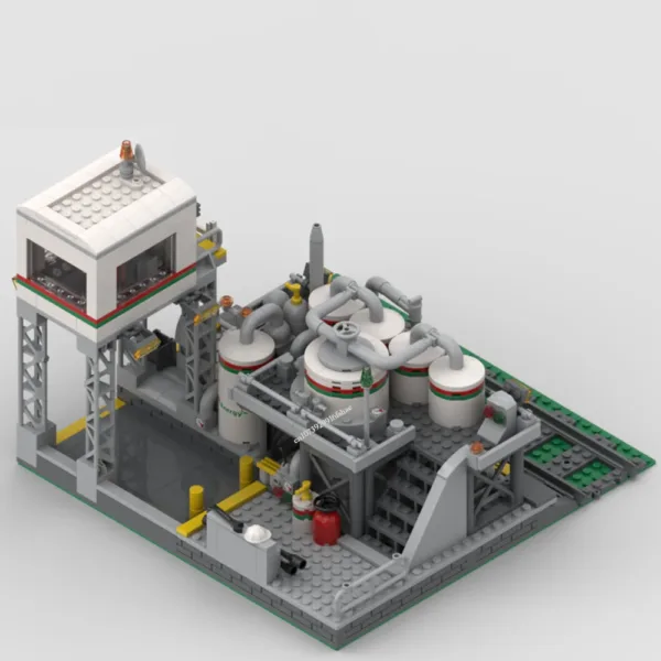 MOC Octan Transfer Station 611 PCS Building Blocks - Image 3