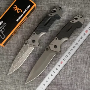 Folding Stainless Steel Pocket Knife 9.5cm
