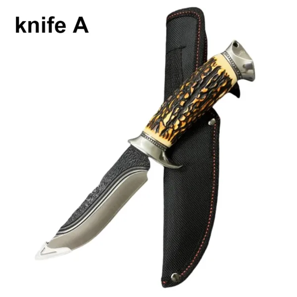Forged Stainless Steel Chef's Meat Cutter Knife - Image 8