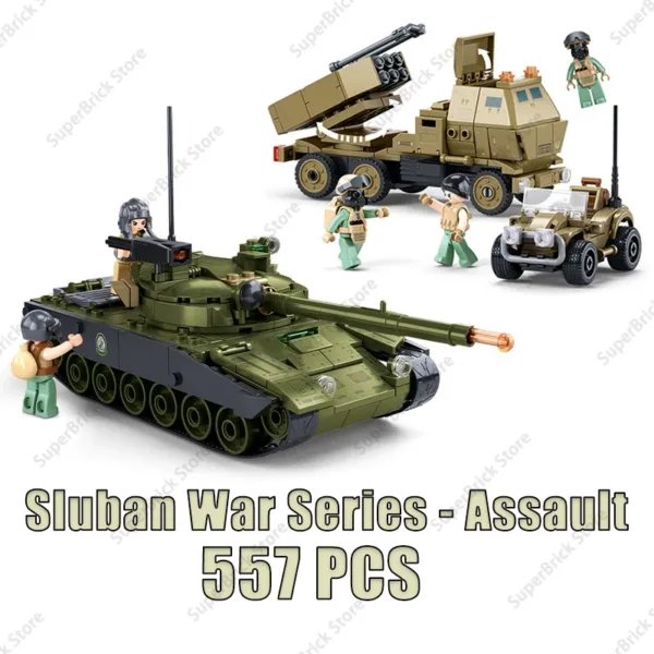 Military Boxer XM808 Building Block Set - Image 24