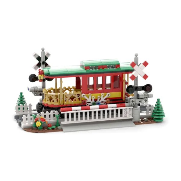 Creative City Train Building Blocks Set - Image 6