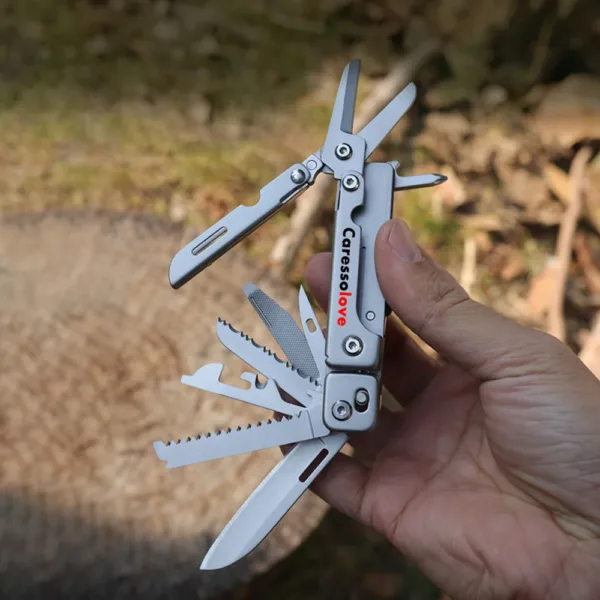 Multifunctional Folding Knife with Scissors - Image 8
