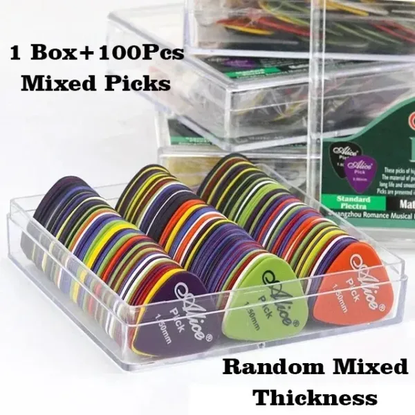 Multicolor Guitar Picks - 50 or 100 Pack - Image 8