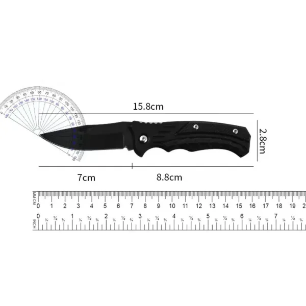 Portable Tactical Folding Knife Stainless Steel - Image 6