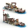 Viking Village Building Blocks Set 584PCS