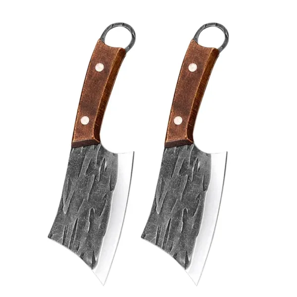 Mini Stainless Steel Meat Cleaver with Handle - Image 12