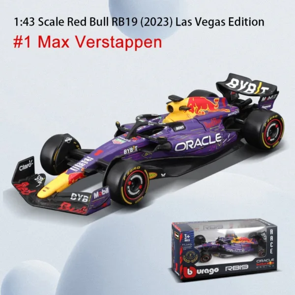 Bburago 1:43 Red Bull Racing Diecast Model - Image 9