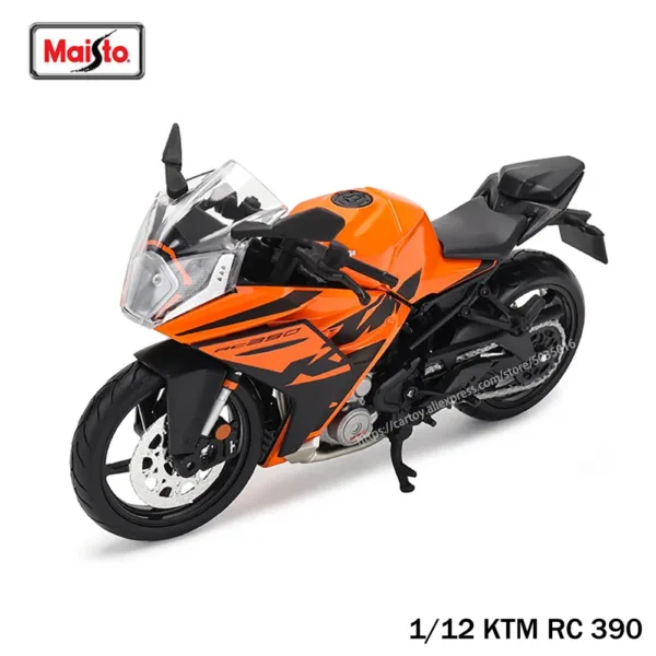 Maisto 1:12 KTM RC 390 Motorcycle Model - Image 11