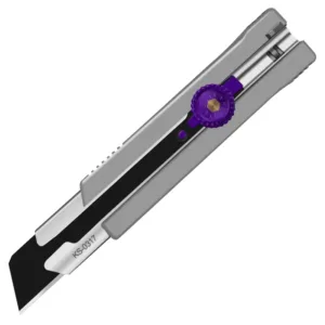Retractable Utility Knife with 25mm SK5 Blade