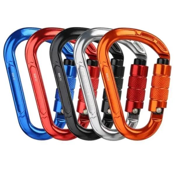 25kN Automatic Locking Carabiner for Climbing - Image 7