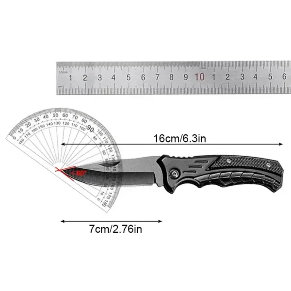 Multi-functional Stainless Steel Folding Knife - Image 6
