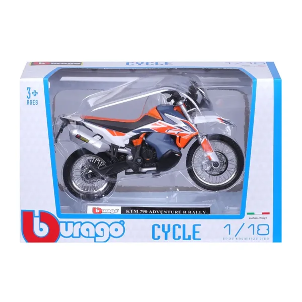 Bburago 1:18 KTM 990 Supermoto R Model - Image 5