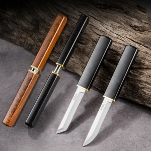 2-in-1 Stainless Steel Outdoor Utility Knife