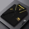 Luxury Men's Embroidered Polo Shirt
