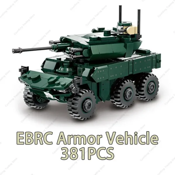 Military Boxer XM808 Building Block Set - Image 9