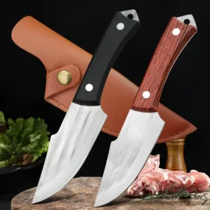 Stainless Steel Boning Knife with Ergonomic Handle