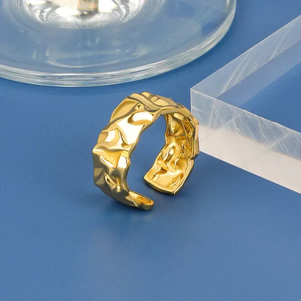 2pcs Geometric Punk Rings for Women - Image 15