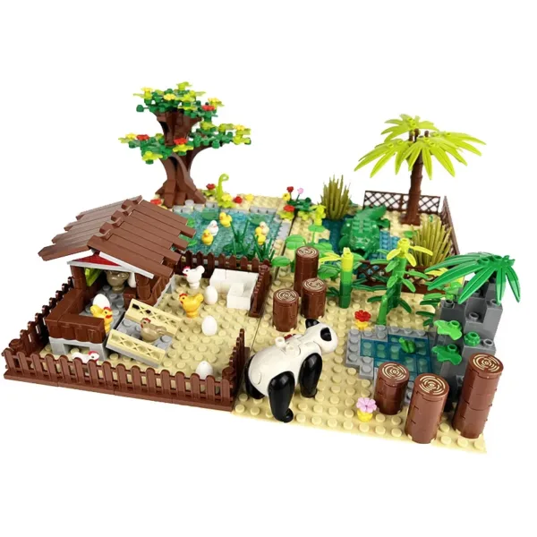 LEGO Compatible Farm Scene Building Blocks Set