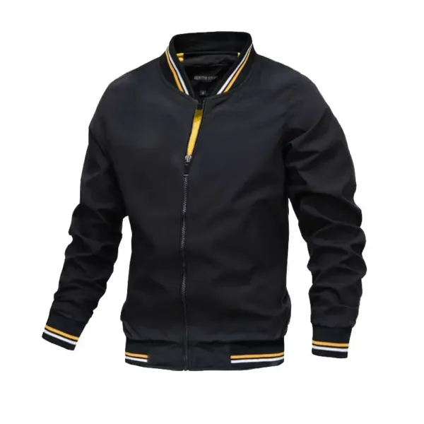 Men's Casual Slim Fit Bomber Jacket