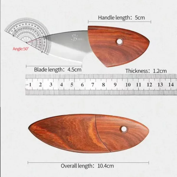 Mini Stainless Steel Fruit Knife for Outdoors - Image 5