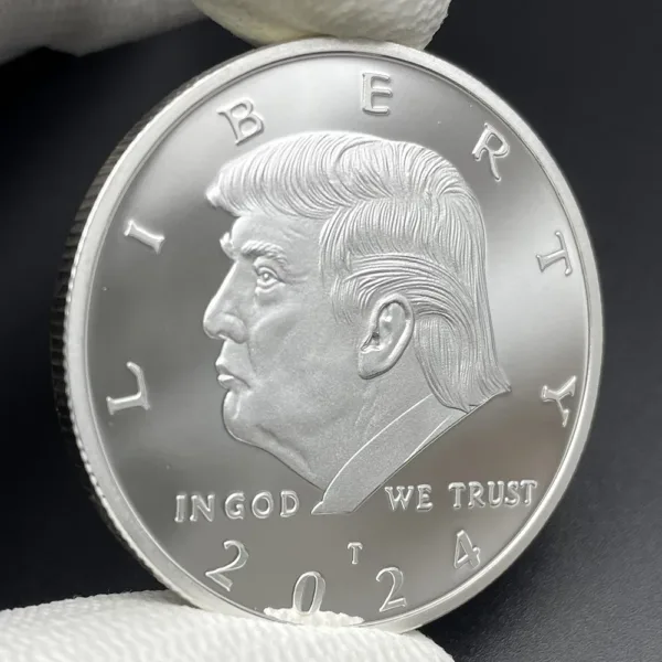 2024 Liberty Trump Silver Coin Replica - Image 2